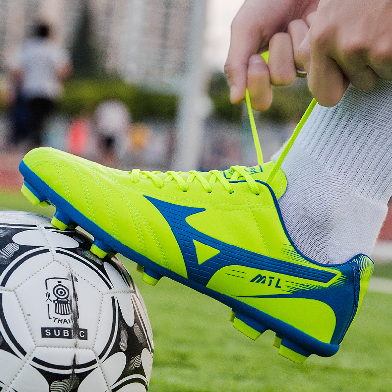 Messi Football Shoes male adult Assassin crumbled tf long nails AG children's children's artificial grass anti-slip training shoes