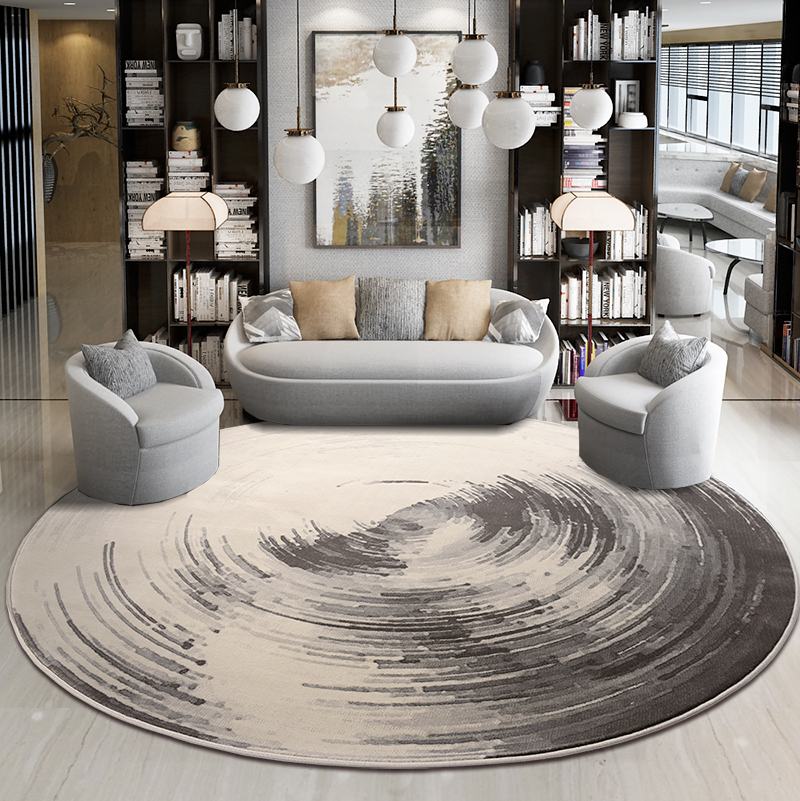 Dream-Wen Chinese round carpet Living room Bedroom dining room Bedroom Bedside Blanket Tea Table Room Tea Room Sofa New China Wind