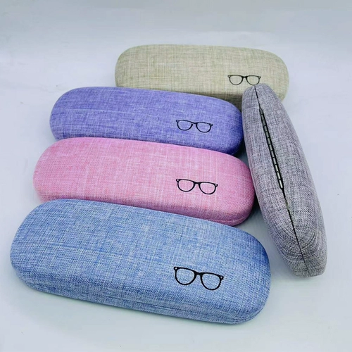 Мультяшные милые очки, из хлопка и льна, с печатью вашего логотипа