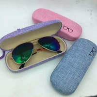 Очки, мультяшная система хранения, из хлопка и льна, с печатью вашего логотипа