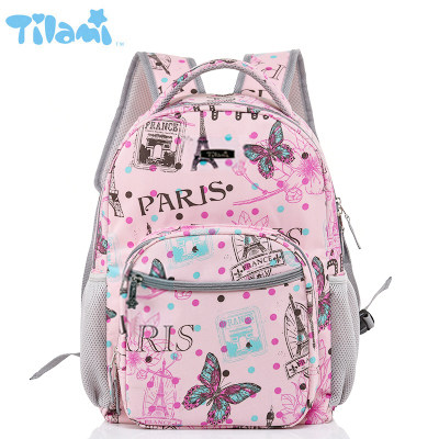 American TILAMI1-3 grade ultralight elementary school children 1 grade male and female child minus care crest child rear shoulder bag