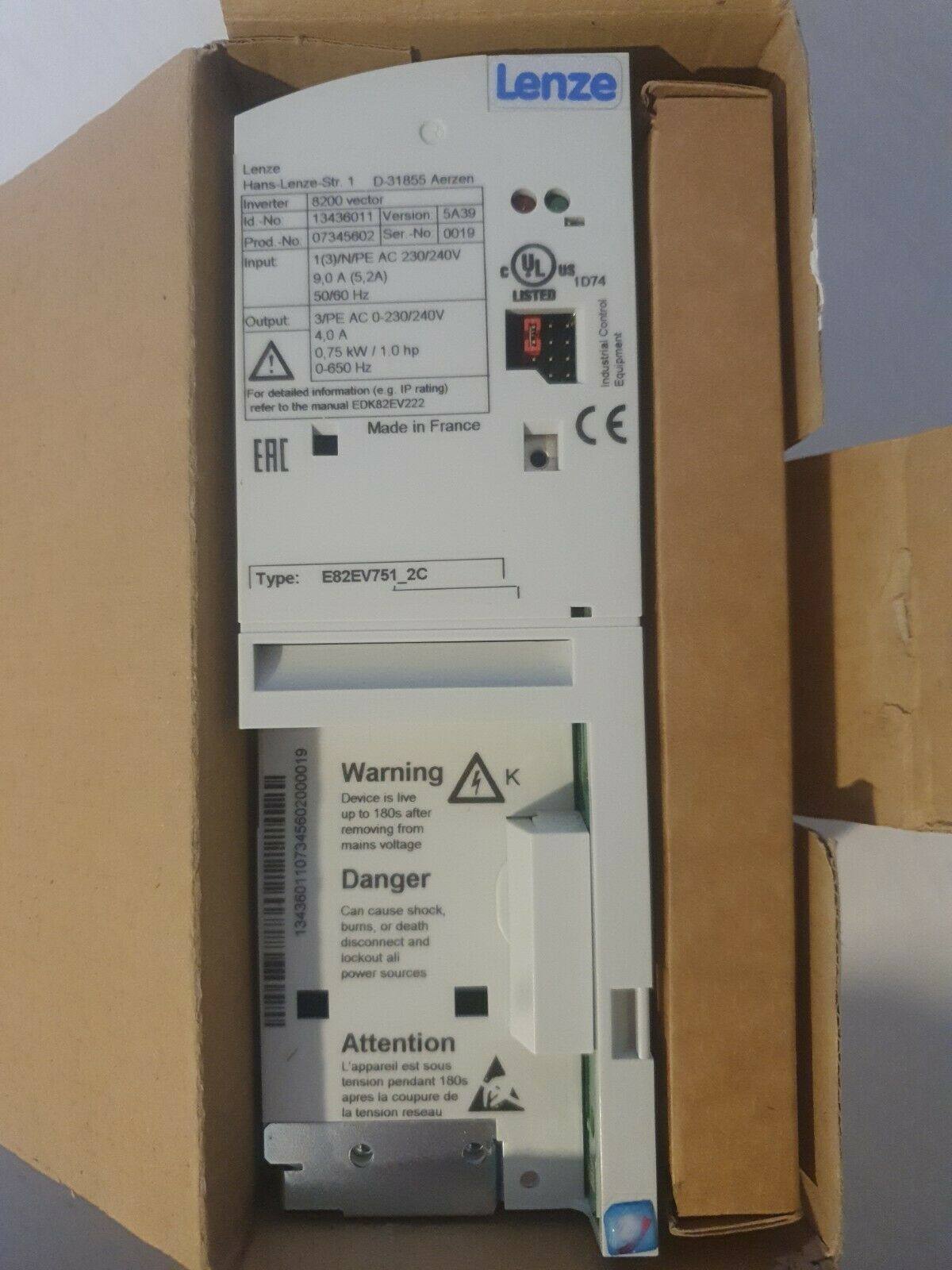 German Lenze inverter E82EV222K4C