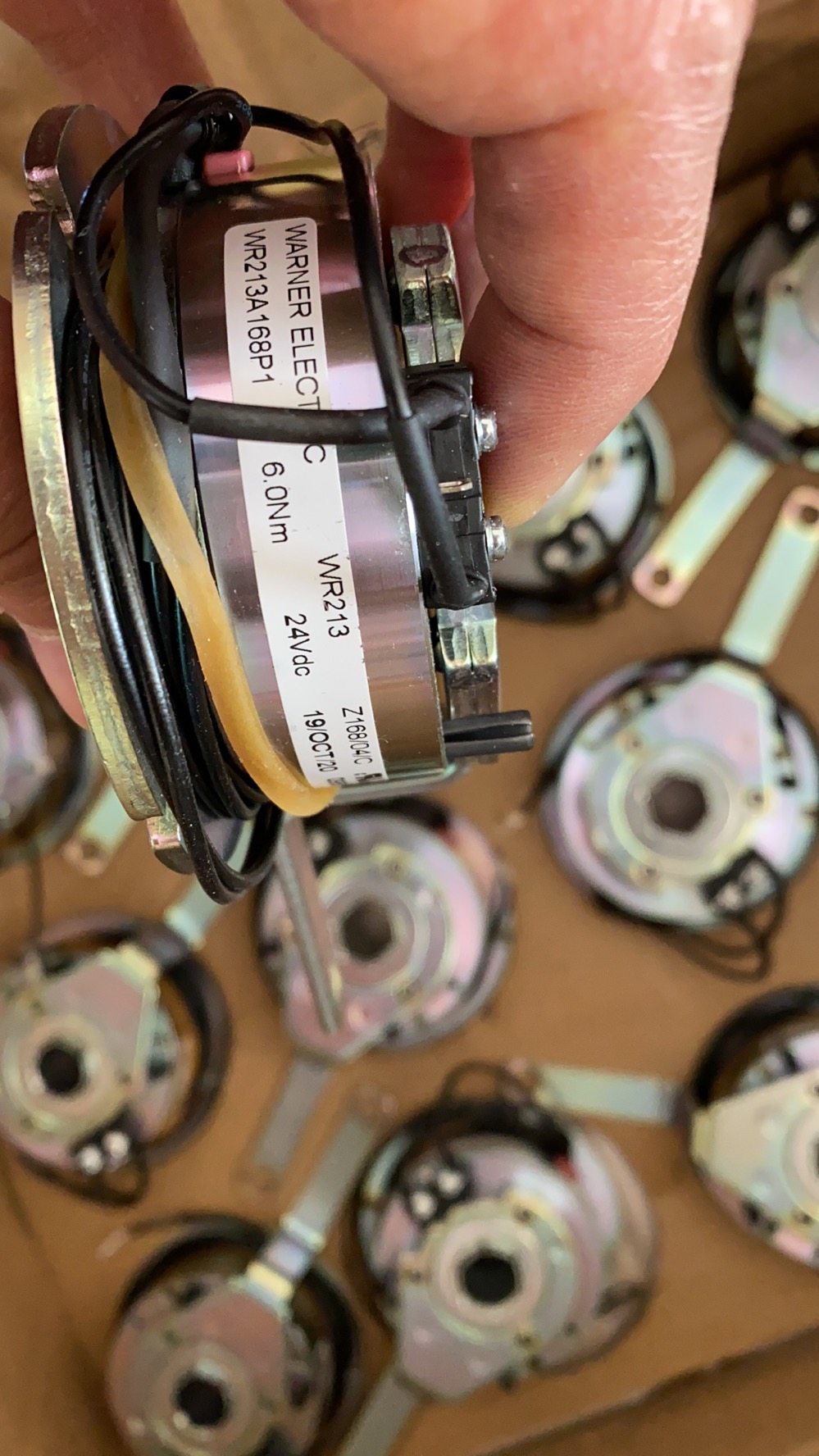 WARNER ELECTRIC electromagnetic brake WR198A345P1