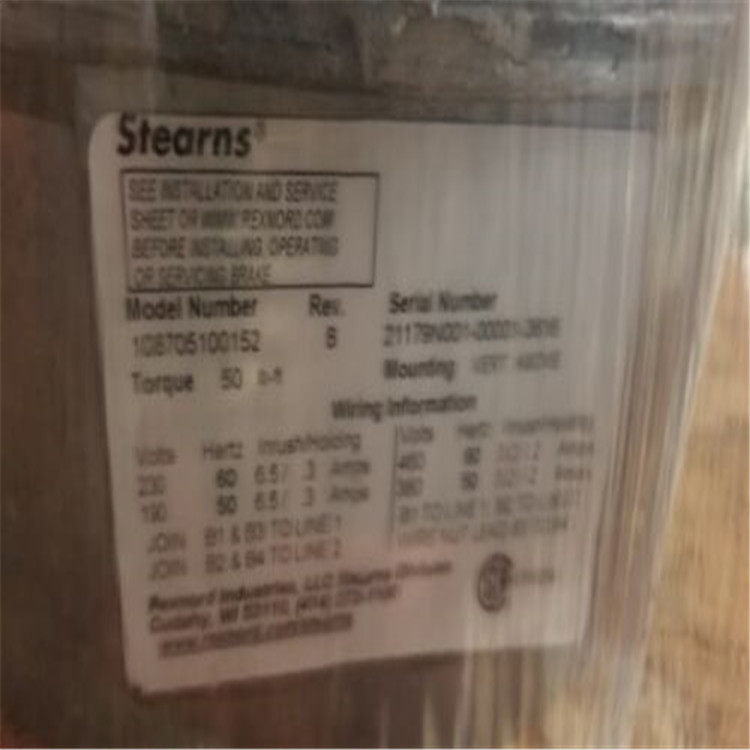 STEARNS electromagnetic brake 5-26-7007-03 for the first of the 5-26-7007-03