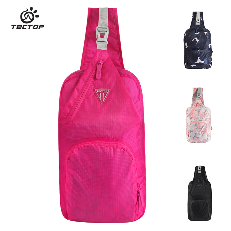 TECTOP outdoor leisure shoulder bag Men's and women's travel skin bag Water repellent soft shell storage mountaineering bag