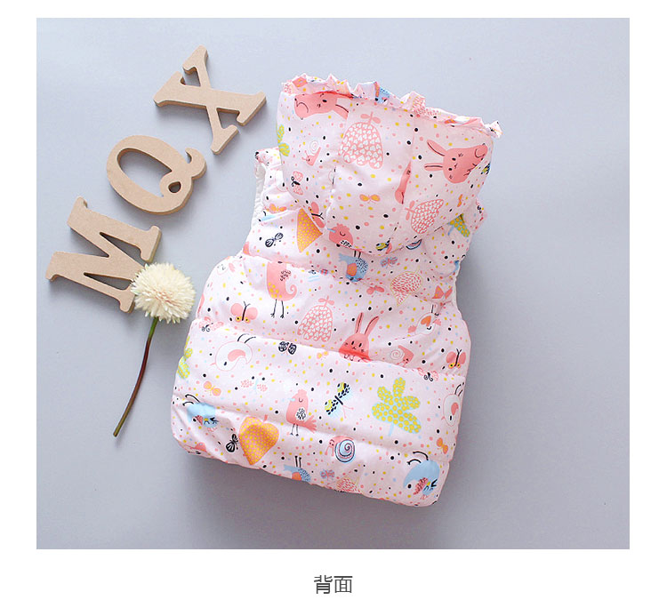 McGee Bear Girl mùa thu và mùa đông mặc vest dày 1-2-3 tuổi shop thời trang trẻ em
