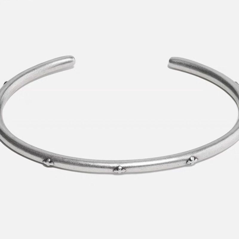 Roninma European and American Retro Niche Agaby Greek Stackable Bracelets for Men and Women