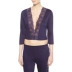 LA PERLA Bà MARGHERITA Bộ sưu tập Đồ ngủ Sản phẩm mới Thêu Hoa cắt cúp tay áo Pyjama bộ đồ thu đông nam  Pyjama
