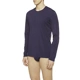 La Perla Men LP SKIN Series Thoải mái dài tay Cổ tròn Áo thun cotton Áo len giản dị Top Pyjama