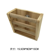 Встроенный -в деревянной соломенной раме