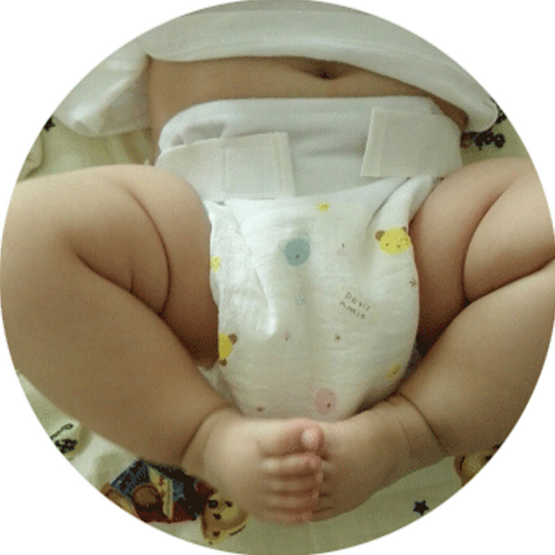 Baby Diaper Pure Cotton Washable Self-Stationary Spring Summer Baby Breathable Comfort Leakproof Traditional Urine Withdrawal