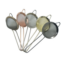 Stainless steel filter net leakage net colander Ice separator Tapered 9cm leakage net Cocktail colander Household kitchen