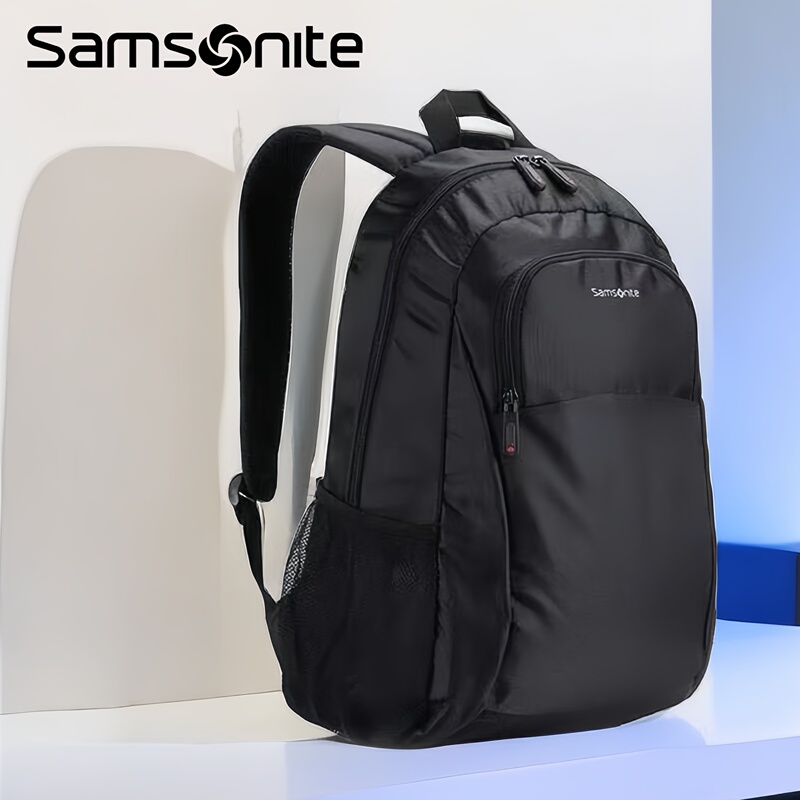 Samsonite Backpack, Multifunctional Student School Bag, Computer Bag, Travel Backpack, Large-Capacity Commuter Bag