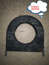 Central air conditioning wooden bracket dn165 Steam pipe pad wooden pipe Water pipe fixed iron card pipe Tomu Haf 114