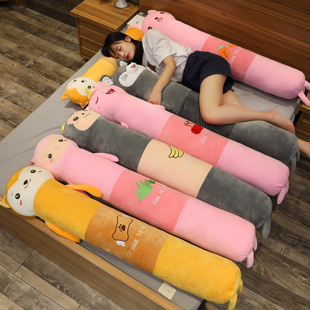Animal long holding pillow to accompany you to sleep with pillow big paparazzi doll bed cute sloppy creative plush toy girl