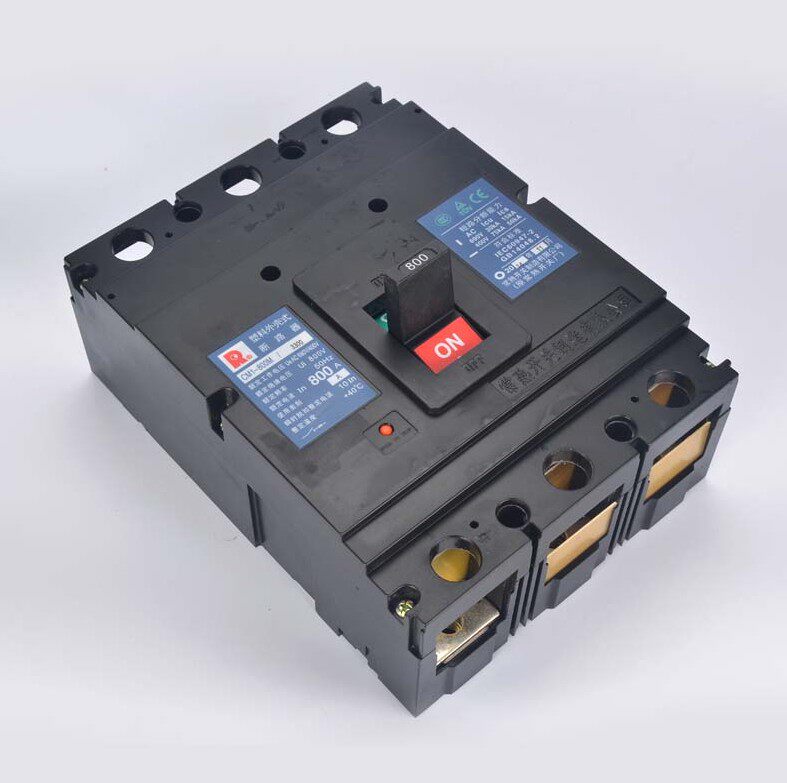 Changshu Molded case circuit breaker CM1-800LM 3300 Molded case air switch 3P 630A 700A 800A