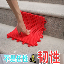 Suspended floor mat Kindergarten outdoor suspended assembled floor playground plastic floor glue basketball court floor glue