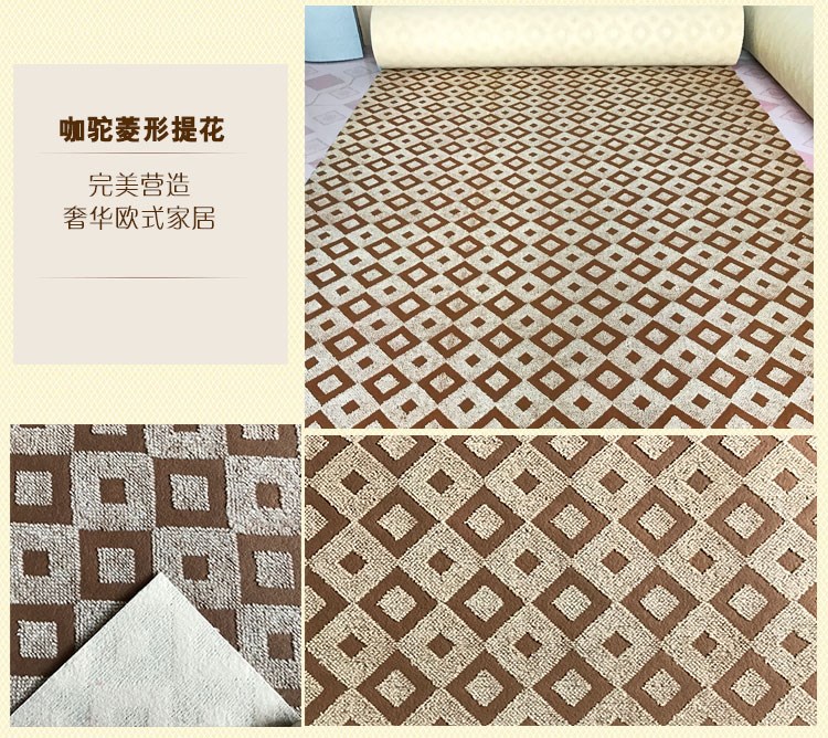 Thảm sàn triển lãm với hiệu suất dành riêng cho gia đình nhà bếp sofa phòng cưới nhà nối thảm dài hạn thảm lông chụp ảnh