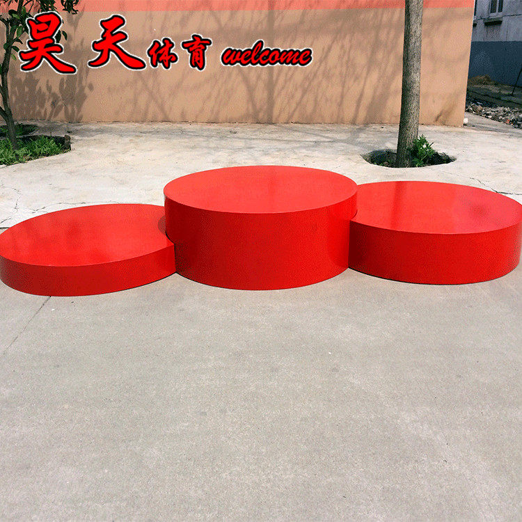 Manufacturers produce round competition podiums, podiums, podiums, track and field equipment, special sizes can be customized