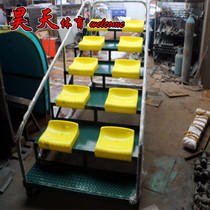 Track and field equipment referee stand 10-seat mobile finish referee stand timing stand athlete finish stand