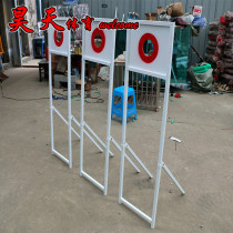 Steel foldable throwing target sports equipment throwing target basketball training throwing circle passing training circle