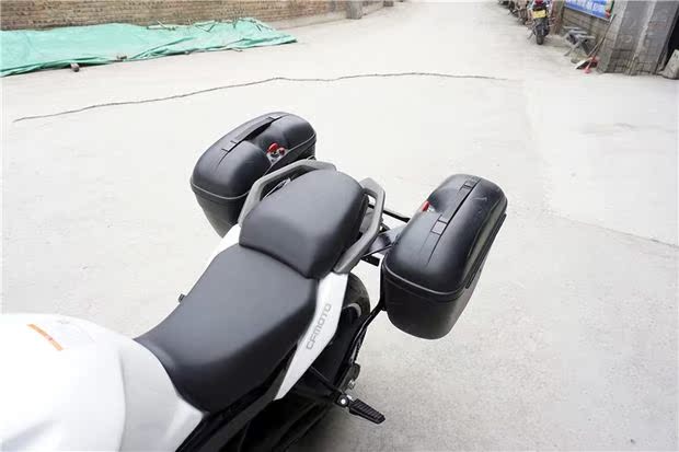 Gió xuân 400GT GIVI E21 E22 hộp phía sau hộp 650GT sửa đổi hộp lưu trữ bên hộp phía sau vali - Xe gắn máy phía sau hộp cốp đựng đồ xe máy