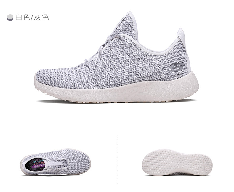 Skechers Giày Skechers mới nhẹ thoải mái mềm chạy dưới giày thời trang giày thể thao giản dị 12789 shop giày thể thao
