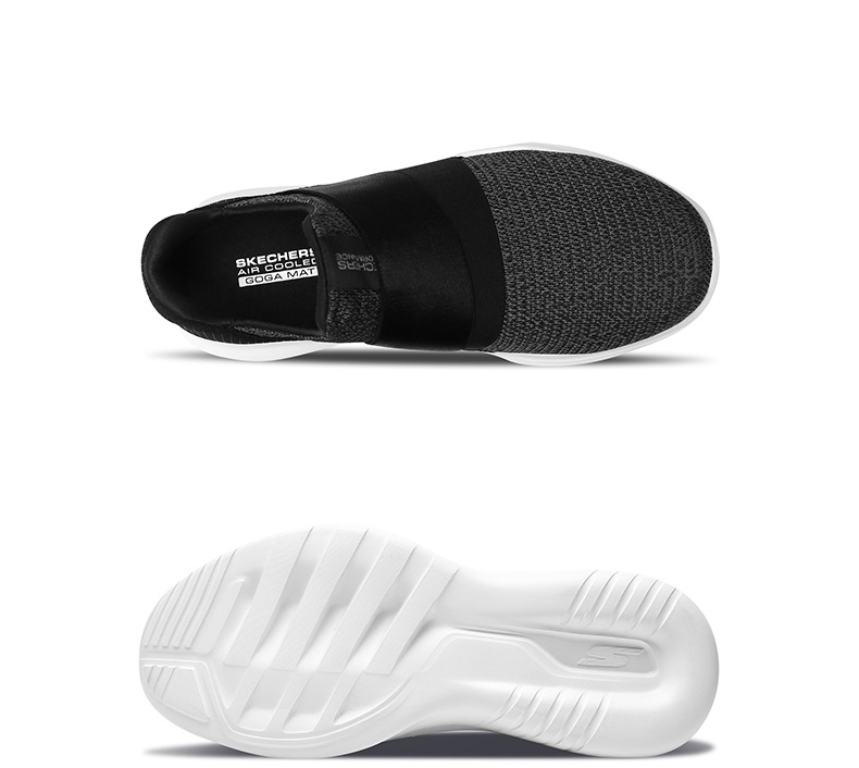 Skechers Giày Skechers thời trang mới giày chạy bộ một đôi giày lười 1515 giày thể thao nữ trắng