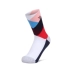 Skechers Vớ nữ SKECHER Thời trang mới Tương phản vớ trung bình Vớ thể thao Cặp SSWSW18R420 tất on off Vớ thể thao