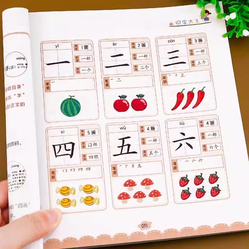 中华字经教材正版幼儿童快速韵语识字书：让孩子爱上学习的咏叹调！