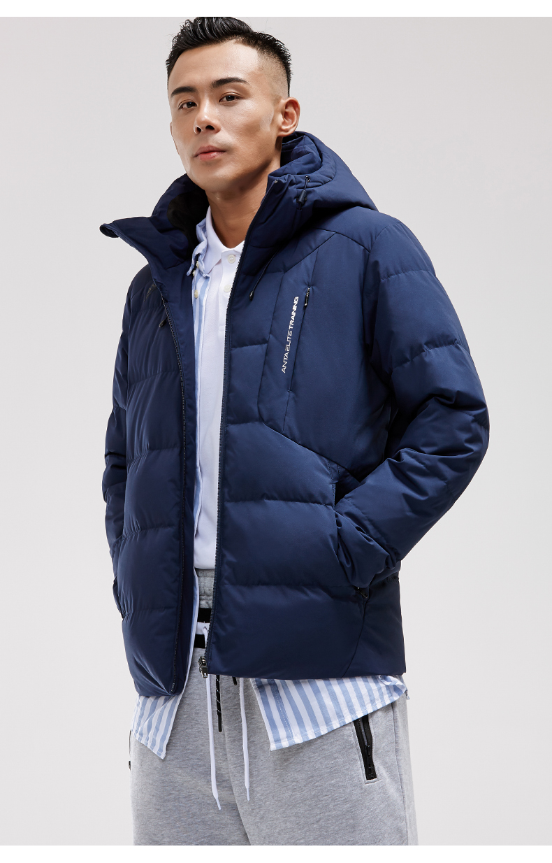Anta down jacket nam 2018 mùa đông mới dày chống gió xuống áo khoác cotton nam xuống áo khoác 15843946 - Thể thao xuống áo khoác 683 ₫
