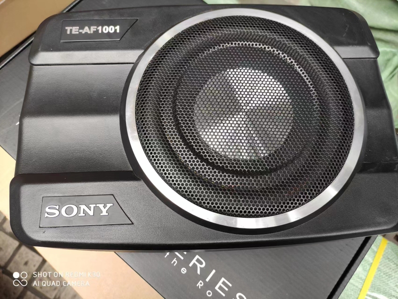 Sony 10inch Active Ultra-Thin Subwoofer 10inch High-Power Ultra-Thin Aluminum Alloy Super Bass Subwoofer Seat Subwoofer Sony 10inch Active Ultra-Thin Subwoofer 10inch High-Power Ultra-Thin Aluminum Alloy Super Bass Subwoofer Seat Subwoofer
