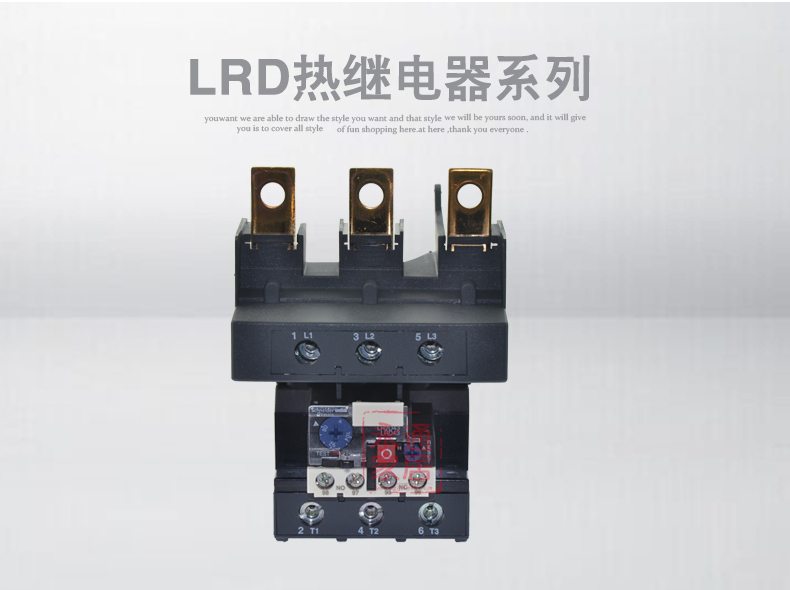 施耐德热继电器80-104A LRD4365 热过载继电器 LRD4365C