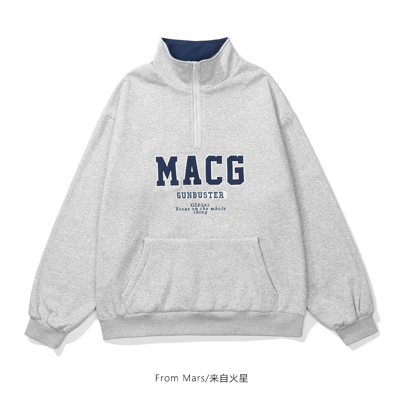 From Mars American Retro Alphabet Embroidered Thicken Tide Card Street Boyfriends Wind Lovers Casual men and women