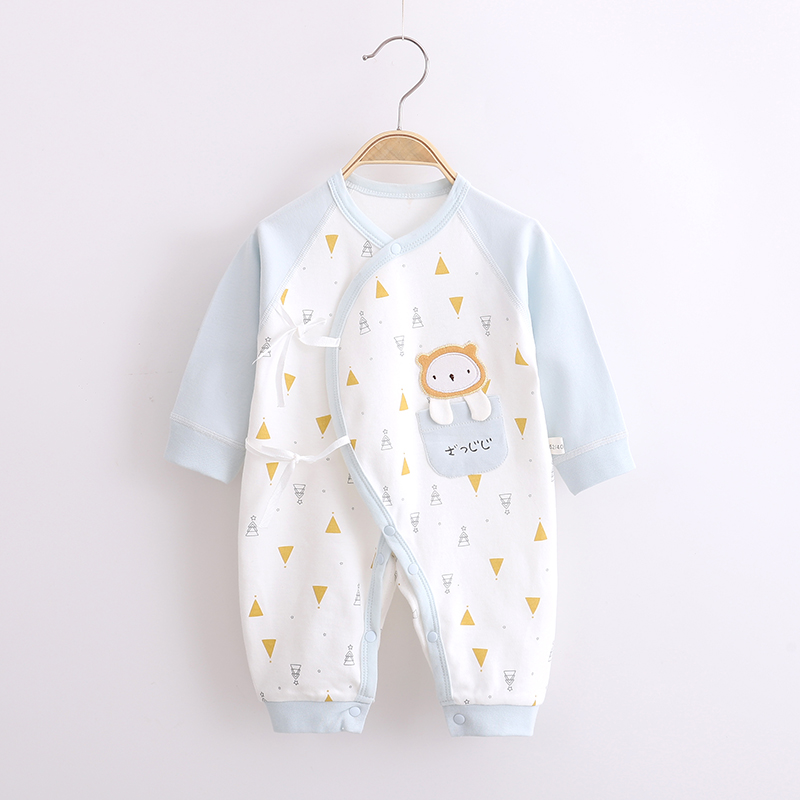 newborn baby monk clothes newborn clothes autumn winter newborn baby outdoor cute hairclothes toddler one piece clothes