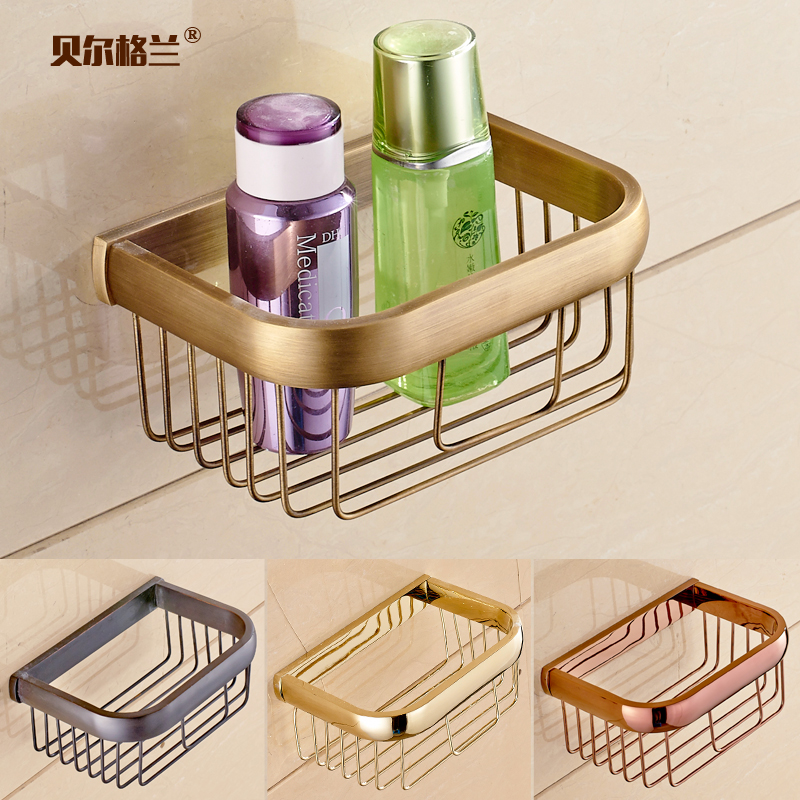 Full copper imitation ancient paper towels toilet paper rack toilet paper rack European style retro creative toilet paper shelf Bathroom Hardware