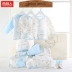 Bộ quà tặng sơ sinh Nam Cực Bộ quần áo trẻ em cotton mùa thu và mùa đông Em bé sơ sinh trăng tròn tặng quà cho trẻ sơ sinh đồ cho bé sơ sinh Bộ quà tặng em bé