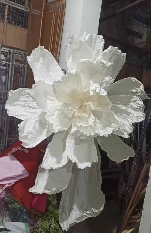 2m Tall Paper Flowers, Simulated Bouquets, Decorative Flowers, Paper Flowers for Wedding Celebrations