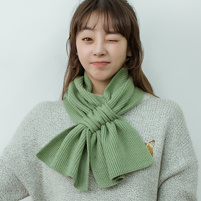 【暖管家】秋冬季少女可爱小围巾