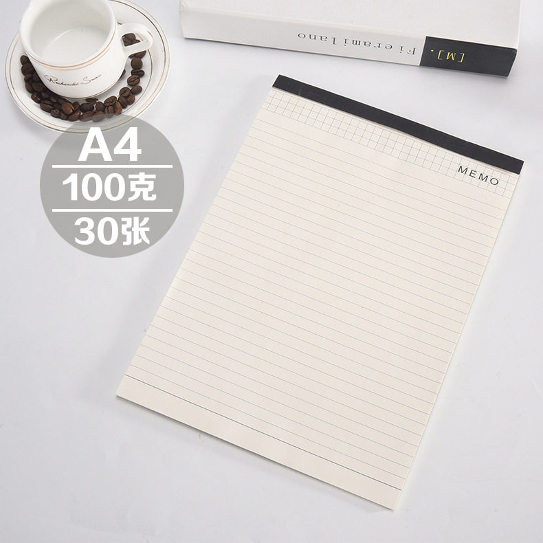 A4 paper A4 convenience to stick to this line Convenience Stickers Poo paper straw draft paper This draft book