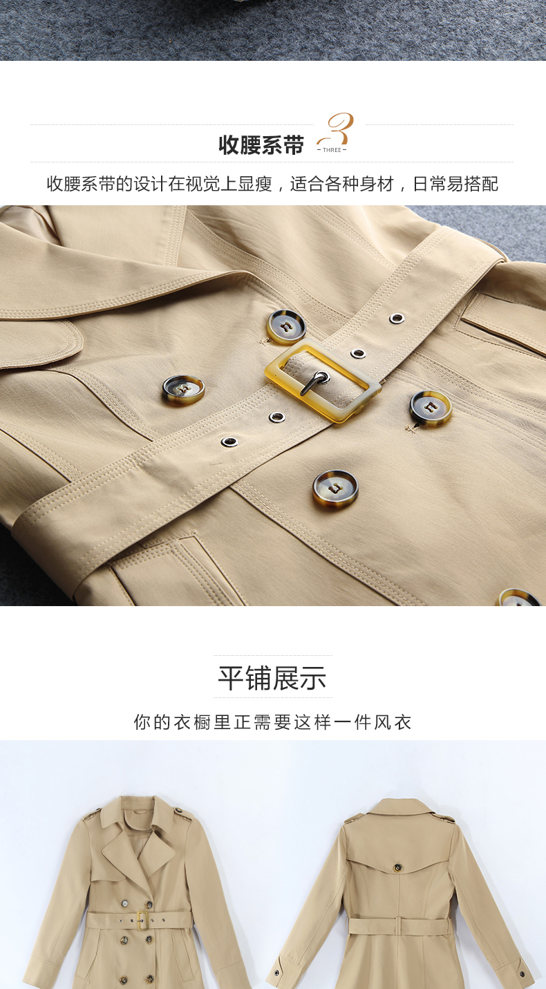 Trench pour femme en Polyester en Polyester - Ref 3228179 Image 14