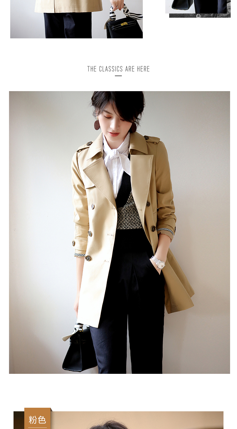 Trench pour femme en Coton en Coton - Ref 3227287 Image 17