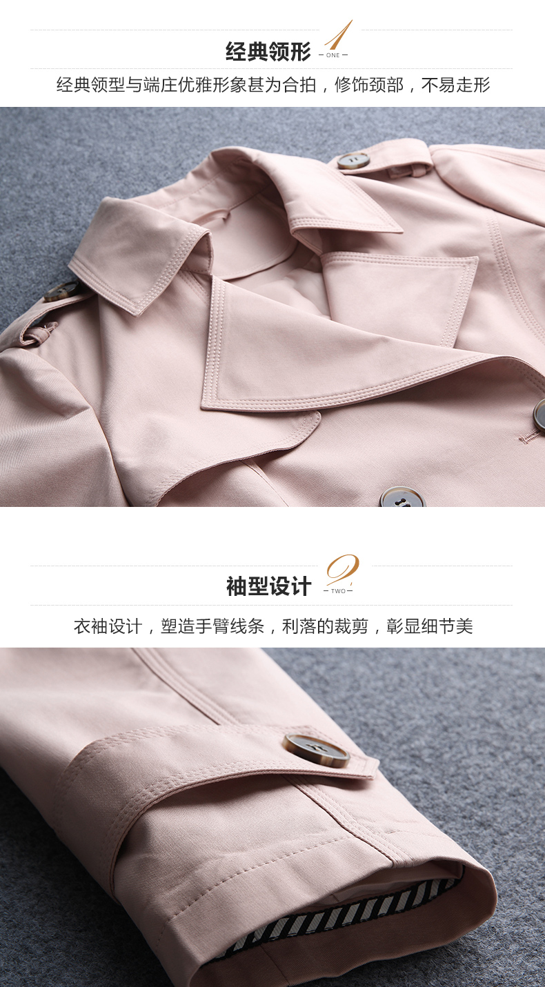 Trench pour femme en Coton en Coton - Ref 3227287 Image 13