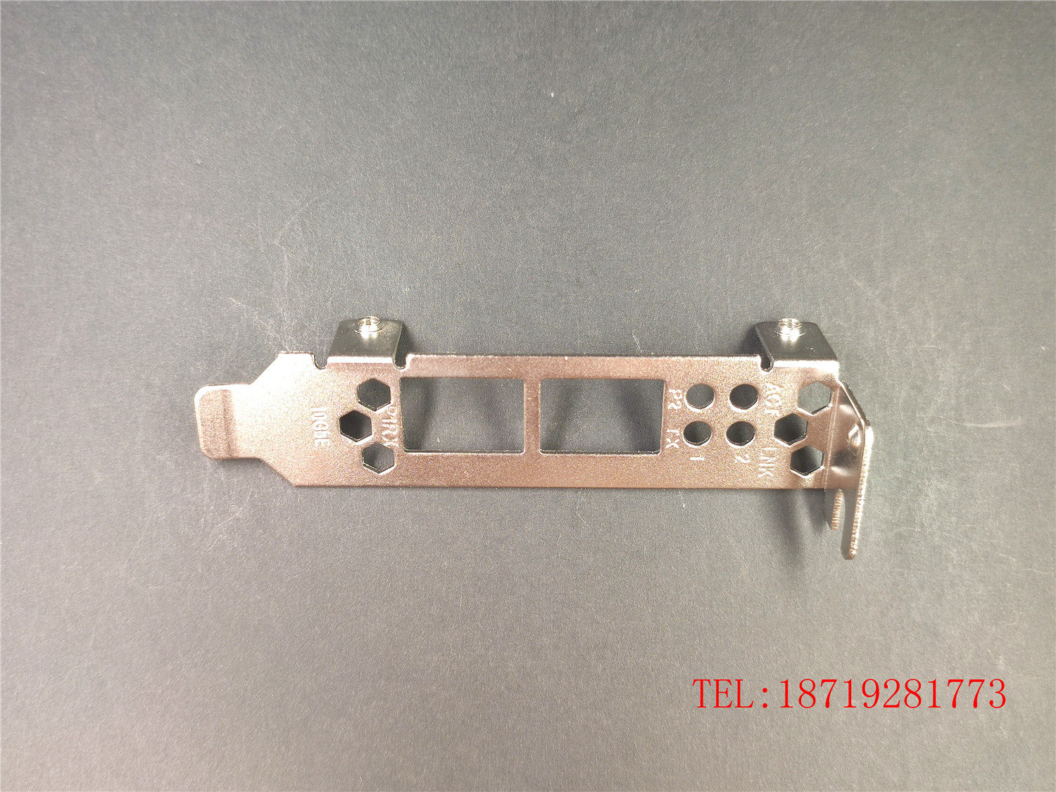 QLE8242 QLE8242 CN1000Q 10G PCIe double opening 10,000 trillion network card semi-high bezel short blocking sheet