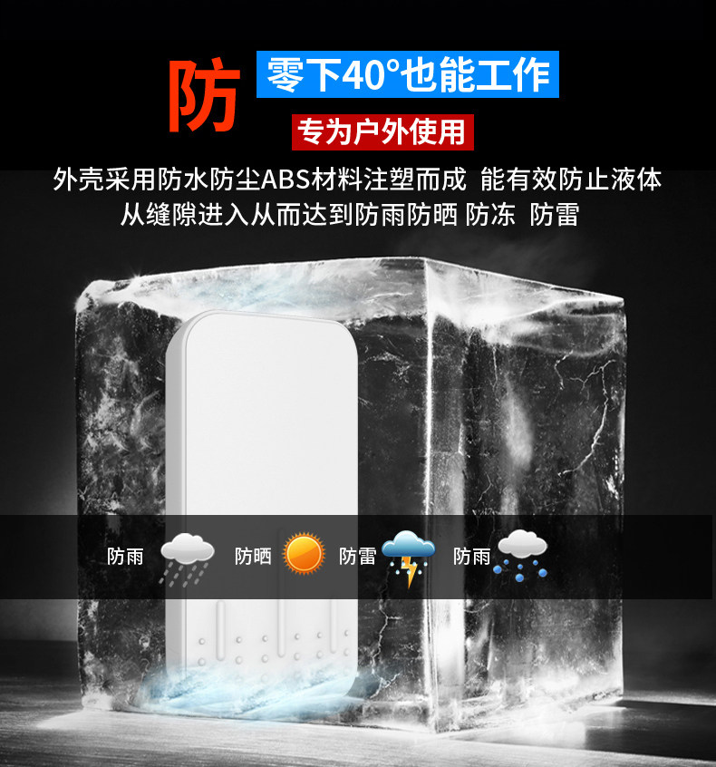 Сетевой мост 免配置5.8g无线桥接器监控cpe室外大功率室外中继对接器电梯监控