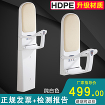 Foldable wall-mounted floor-standing third toilet baby chair mother and baby room safety chair baby chair