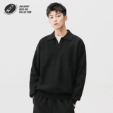 Оригинальный дизайнерский демисезонный ретро трикотажный свитер, V-образный вырез, оверсайз