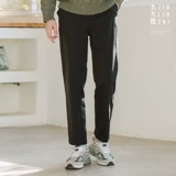 Летние мужские универсальные черные штаны, свободный прямой крой, оверсайз