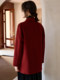 Double-sided cashmere coat for women 2025 new autumn and winter high-end loose temperament small woolen coat for women
