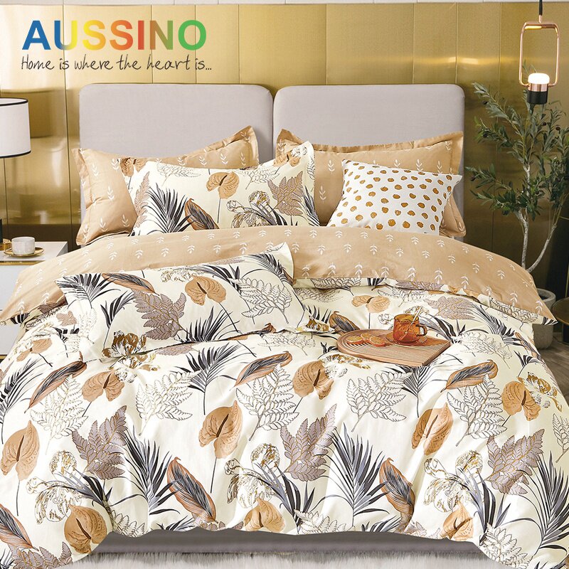 All cotton four-piece cotton household sheet package single double bed supplies